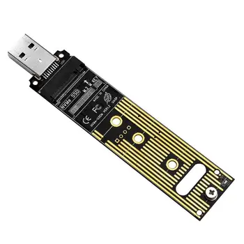 M.2 NVME SSD to USB 3.1 Adapter PCI-E to USB-A 3.0 Solid State Drive Internal Converter Card for 2242/2260/2280
M.2 NVME SSD to USB 3.1 Adapter PCI-E to USB-A 3.0 Solid State Drive Internal Converter Card for 2242/2260/2280