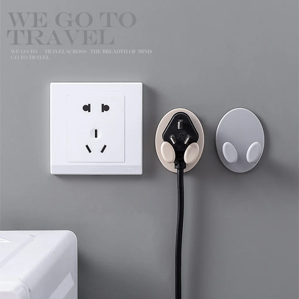 2 pcs Power Plug Adhesive Hook Multi-PurposeHook Punch-free Kitchen Power Cord Holder Powerful Seamless bathroom sticky hangers
2 pcs Power Plug Adhesive Hook Multi-PurposeHook Punch-free Kitchen Power Cord Holder Powerful Seamless bathroom sticky hangers