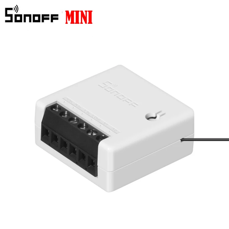 SONOFF MINI Wifi Smart Home Switch module Controller Timer light Switch Voice Control Work With Amazon Alexa Google Home
SONOFF MINI Wifi Smart Home Switch module Controller Timer light Switch Voice Control Work With Amazon Alexa Google Home
