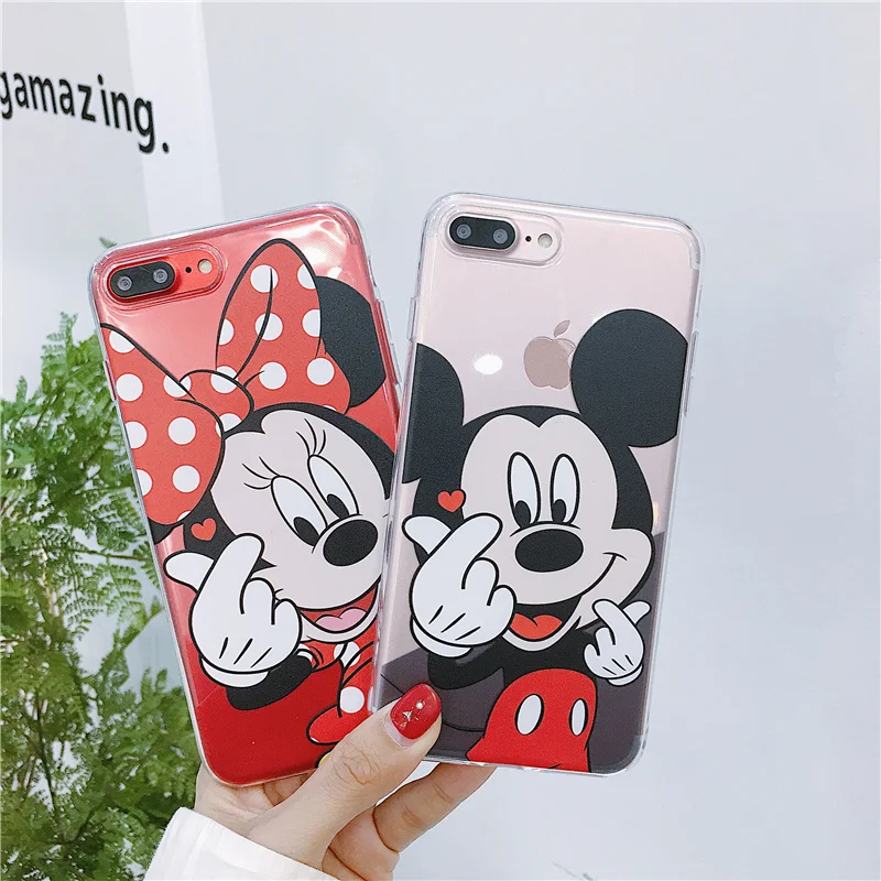 Mickey Minnie Donald Duck Daisy case for 11 iPhone 11pro max XS MAX XR X 6 6S 8 7 Plus couple finger love heart soft TPU cover
Mickey Minnie Donald Duck Daisy case for 11 iPhone 11pro max XS MAX XR X 6 6S 8 7 Plus couple finger love heart soft TPU cover