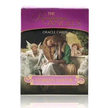 44PCS Romance Angels Oracle Cards English Read Fate Board Game Gold-plated Tarot Cards for Party Entertainment
44PCS Romance Angels Oracle Cards English Read Fate Board Game Gold-plated Tarot Cards for Party Entertainment