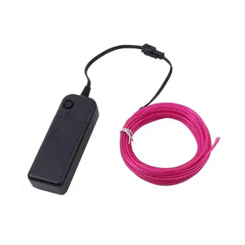 Neon Luminescent Line EL Wire Cable Light Strip Rope Bar Decoration DIY
Neon Luminescent Line EL Wire Cable Light Strip Rope Bar Decoration DIY