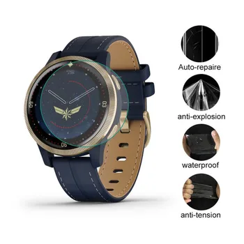 Soft Protective Film For Garmin Legacy Hero Series Captain 40MM and First Avenger 45mm Smart Watch Screen Protector Cover 
Soft Protective Film For Garmin Legacy Hero Series Captain 40MM and First Avenger 45mm Smart Watch Screen Protector Cover