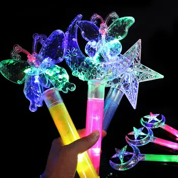 Funny LED Light Star Moon Crown Butterfly Flash Toy Children Glow Stick Gift
Funny LED Light Star Moon Crown Butterfly Flash Toy Children Glow Stick Gift