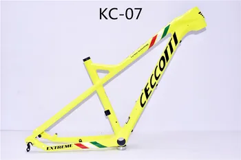 27.5er Carbon Fiber T800 Mountain Bike Frame BB92 UD Bicycle Parts Brand CECCOTTI
27.5er Carbon Fiber T800 Mountain Bike Frame BB92 UD Bicycle Parts Brand CECCOTTI