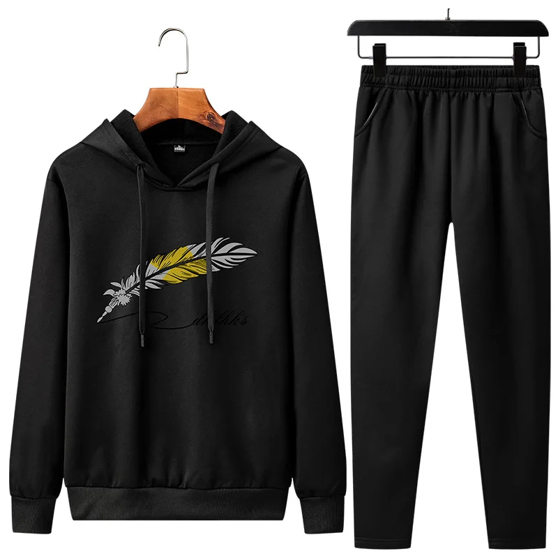 Spring, Autumn And Winter New Style Men's Casual Hooded Set, Fashion Street, Korean-style MEN'S Sport Suit
Spring, Autumn And Winter New Style Men's Casual Hooded Set, Fashion Street, Korean-style MEN'S Sport Suit