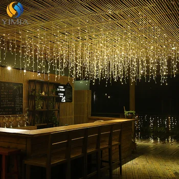 5Mx0.8m 216 LED Christmas Curtain Icicle String Holiday Lights LED Party Garden Stage Outdoor Waterproof Decorative Fairy Lights
5Mx0.8m 216 LED Christmas Curtain Icicle String Holiday Lights LED Party Garden Stage Outdoor Waterproof Decorative Fairy Lights