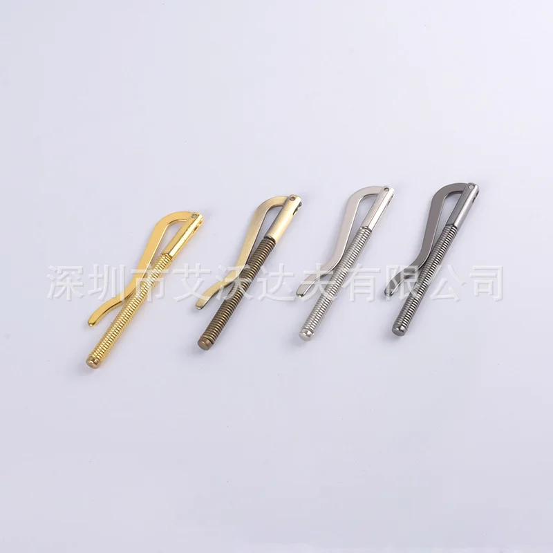 Spring Wallet Nickel Color Leather Metal Spring Clip Cross Border Heat-Paper Currency Clip Money Clip
Spring Wallet Nickel Color Leather Metal Spring Clip Cross Border Heat-Paper Currency Clip Money Clip