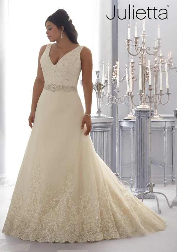 Plus Size Wedding bridal gown deep v-neck Sleeveless Sexy Backless vestido de noiva 2018 Lace Brides
Plus Size Wedding bridal gown deep v-neck Sleeveless Sexy Backless vestido de noiva 2018 Lace Brides