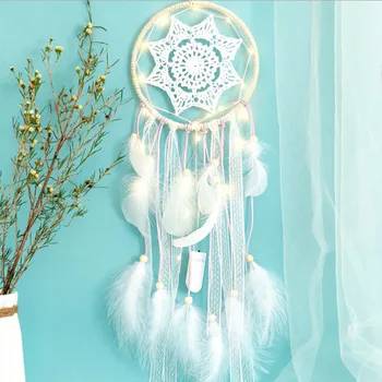 Romantic Lace Weave Wind Chime Hanging Ornaments Dreams Catcher Home Decor Bedroom Living Room Wall Decorative Pendant Wedding
Romantic Lace Weave Wind Chime Hanging Ornaments Dreams Catcher Home Decor Bedroom Living Room Wall Decorative Pendant Wedding