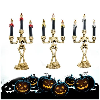 candle holders Halloween decorations horror house Resin Candlestick Horror Skeleton Frame Candle Holder Home Decoration Art Gift
candle holders Halloween decorations horror house Resin Candlestick Horror Skeleton Frame Candle Holder Home Decoration Art Gift