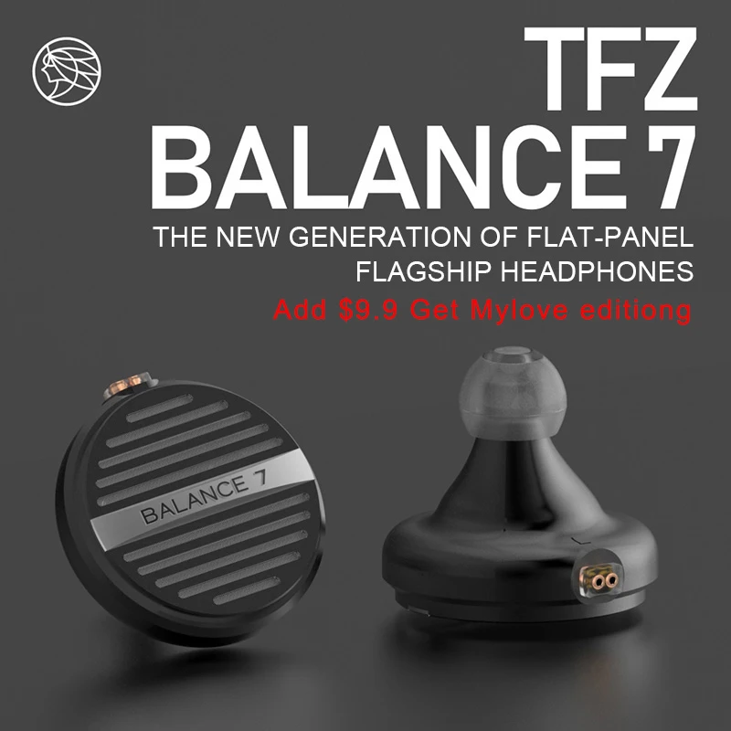 TFZ BALANCE 7 HIFI Fidelity Monitor Music wired Earphones High quality headphones Noise Canceling earbuds 3.5mm audio cable
TFZ BALANCE 7 HIFI Fidelity Monitor Music wired Earphones High quality headphones Noise Canceling earbuds 3.5mm audio cable