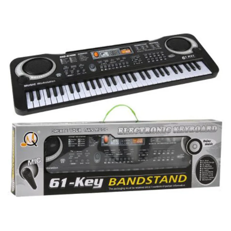 CHILDREN'S Electronic Keyboard with Microphone Piano Multi-functional 61 Key 6106 Baby Studio Music Toy
CHILDREN'S Electronic Keyboard with Microphone Piano Multi-functional 61 Key 6106 Baby Studio Music Toy