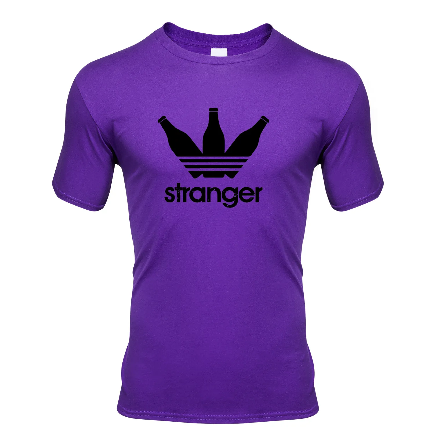 2020 New Summer Men's Fashion T-Shirt Printed TheBottle T-Shirt O-Neck Short-Sleeved and Style T-Shirt 95% Cotton Sport
