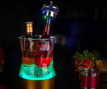 New rechargeable Wine ice Bucket LED RGB Light Ice Cooler Champagne Wine Beverage Drinks Beer Bar Party Tools
New rechargeable Wine ice Bucket LED RGB Light Ice Cooler Champagne Wine Beverage Drinks Beer Bar Party Tools
