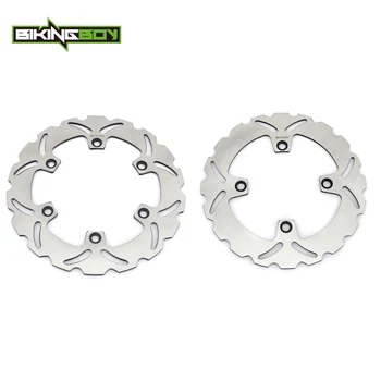 BIKINGBOY Front Rear Brake Discs Disks Rotors For Honda XL 600 V Transalp 1991-1996 FJS 600 Silver Wing ABS 2003-2007
BIKINGBOY Front Rear Brake Discs Disks Rotors For Honda XL 600 V Transalp 1991-1996 FJS 600 Silver Wing ABS 2003-2007
