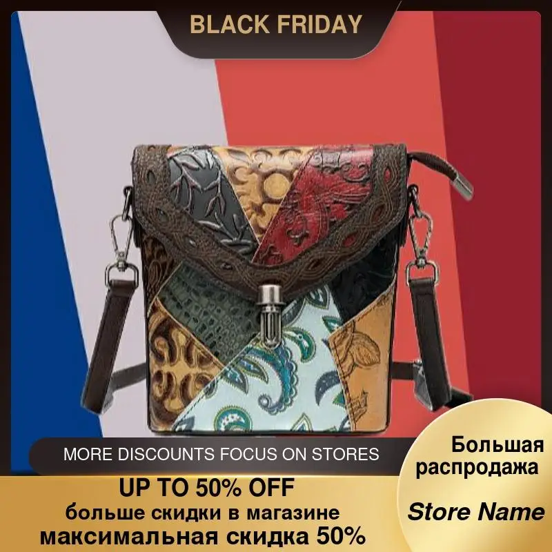 2020ethnic Style New First Layer Cowhide Women's Messenger Bag Contrast Color Shoulder Bag Female Trendy Bag Free Shipping
2020ethnic Style New First Layer Cowhide Women's Messenger Bag Contrast Color Shoulder Bag Female Trendy Bag Free Shipping