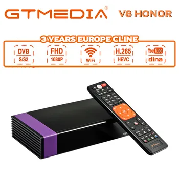 Gtmedia V8 honor Satellite Receiver H.256 Wifi DVB-S2 Same as GTmedia V8 Nova Built in Wifi Dongle Full HD Satellite Receiver
Gtmedia V8 honor Satellite Receiver H.256 Wifi DVB-S2 Same as GTmedia V8 Nova Built in Wifi Dongle Full HD Satellite Receiver