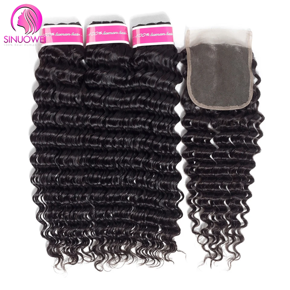 Deep Wave Bundles With Closure Brazilian Curly 100% Remy Human Hair Deep Wave 3 4 Bundles 26 28 Inch Weave With 4x4 Lace Closure
Deep Wave Bundles With Closure Brazilian Curly 100% Remy Human Hair Deep Wave 3 4 Bundles 26 28 Inch Weave With 4x4 Lace Closure