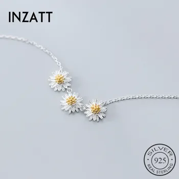 INZATT Real 925 Sterling Silver Flower Pendant Choker Necklace For Fashion Women Birthday party Fine Jewelry Cute Accessories
INZATT Real 925 Sterling Silver Flower Pendant Choker Necklace For Fashion Women Birthday party Fine Jewelry Cute Accessories