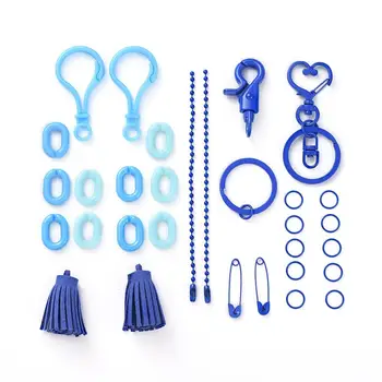 Colorful Keychain Making Findings Set Brass Split Keychain Rings Swivel Clasps Tassel Pendants Heart Key Clasp DIY Supplies Kits
Colorful Keychain Making Findings Set Brass Split Keychain Rings Swivel Clasps Tassel Pendants Heart Key Clasp DIY Supplies Kits