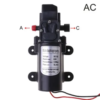 Diaphragm Pump DC 12V 60W 5L/Min 120PSI Self Priming High Pressure Water Pump Y4QC
Diaphragm Pump DC 12V 60W 5L/Min 120PSI Self Priming High Pressure Water Pump Y4QC