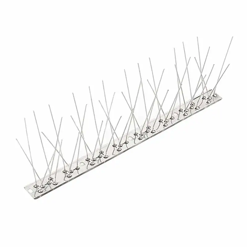 Bird Repeller Stainless Steel Pigeon Repellent Nails Anti-Bird Anti-Dove Spikes Pest Control Orchard Bird Catcher
Bird Repeller Stainless Steel Pigeon Repellent Nails Anti-Bird Anti-Dove Spikes Pest Control Orchard Bird Catcher