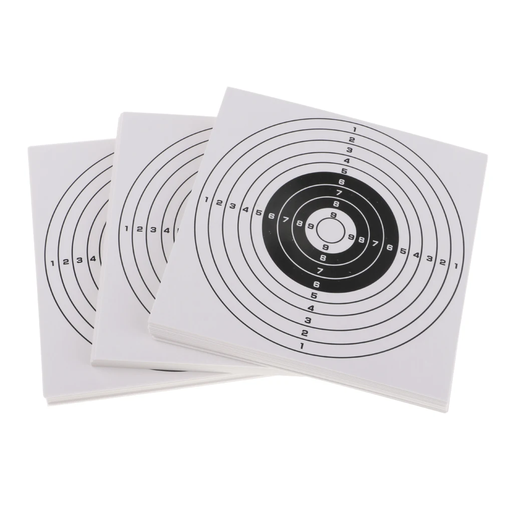 100Pcs Archery Paper Target - Shooting Target Paper Cardboard Compound Bow Arrow Hunting Accessories
100Pcs Archery Paper Target - Shooting Target Paper Cardboard Compound Bow Arrow Hunting Accessories