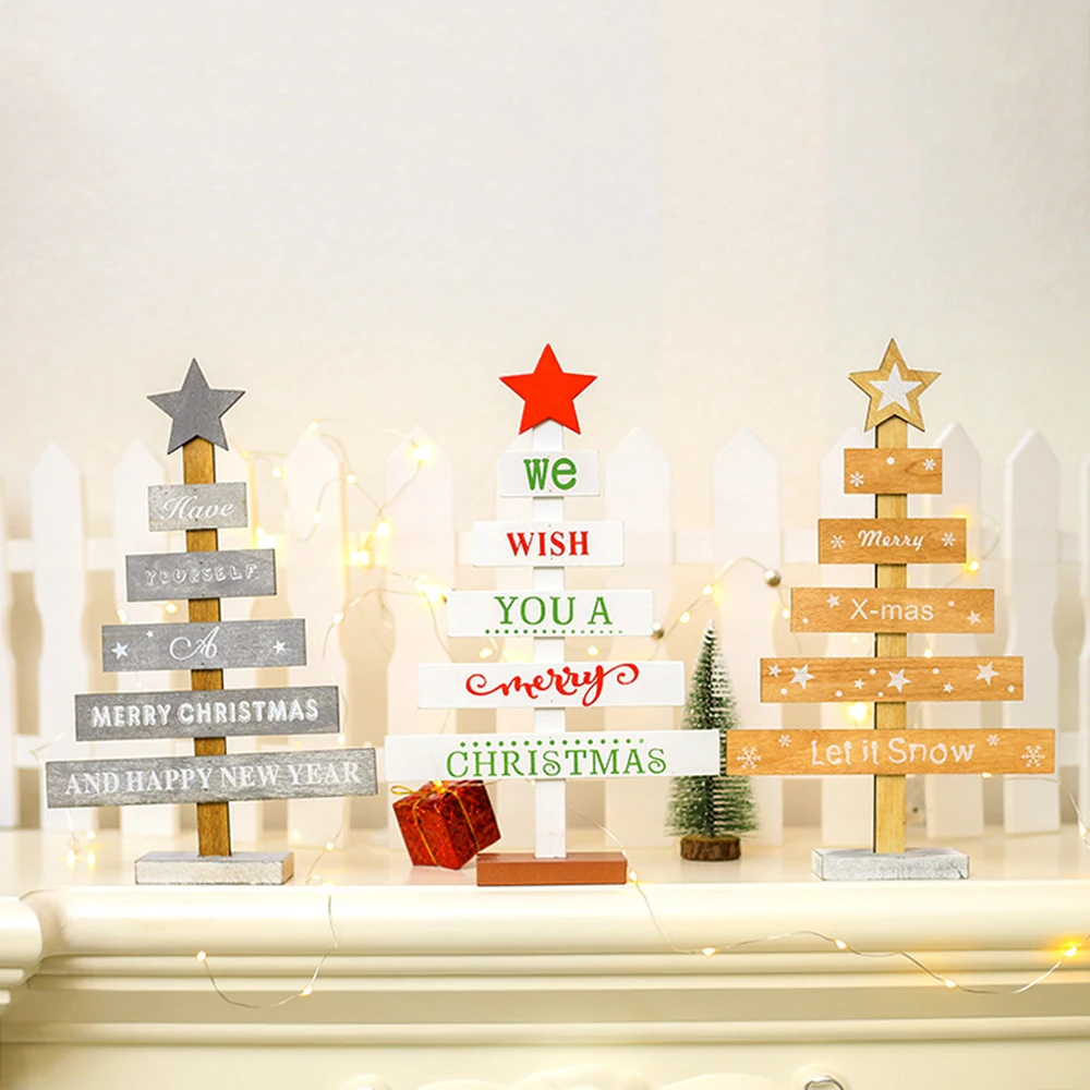 Wooden Christmas Creative Xmas Tree Party Ornaments Home Decor Table Crafts White Grey Yellow mini tree
Wooden Christmas Creative Xmas Tree Party Ornaments Home Decor Table Crafts White Grey Yellow mini tree