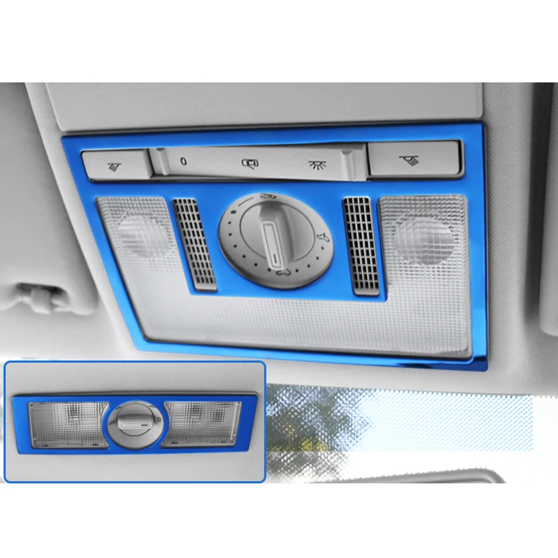 Reading lamp frame dedicated for Volkswagen 2013-2018 LAVIDA Plus interior refitted ceiling decoration
Reading lamp frame dedicated for Volkswagen 2013-2018 LAVIDA Plus interior refitted ceiling decoration