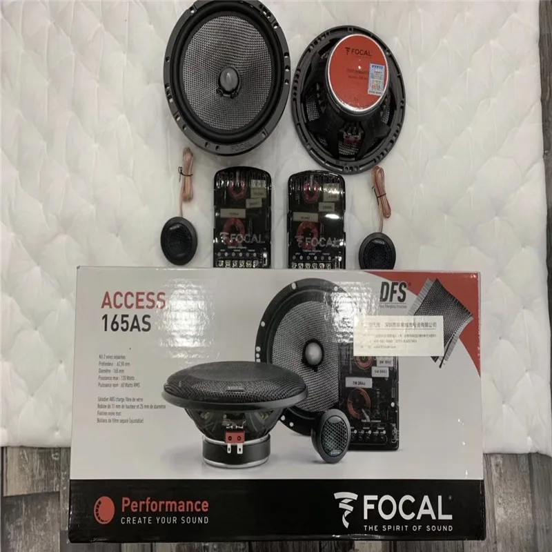 FREE SHIPPING 10 SETS FOCAL CAR SPEAKER 165AS 6.5" ACCESS FIBERGLASS COMPONENT SPEAKERS TWEETERS CROSSOVERS IN STOCK
FREE SHIPPING 10 SETS FOCAL CAR SPEAKER 165AS 6.5" ACCESS FIBERGLASS COMPONENT SPEAKERS TWEETERS CROSSOVERS IN STOCK