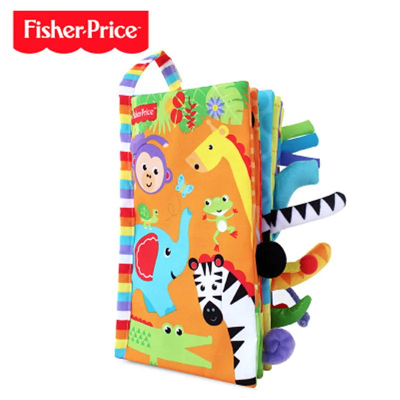 Fisher baby cloth book 3D animal tail cloth book does not fade baby newborn soft cloth book children learning educational toys
Fisher baby cloth book 3D animal tail cloth book does not fade baby newborn soft cloth book children learning educational toys