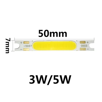 80pcs 3W 5W COB LED Light Chip white Warm Red Green Blue Yellow LED COB Bar For FlashLight Wall Lamps lights Tube DIY
80pcs 3W 5W COB LED Light Chip white Warm Red Green Blue Yellow LED COB Bar For FlashLight Wall Lamps lights Tube DIY