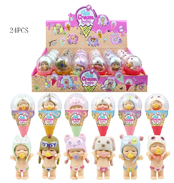 6 Pcs/set Simulation Baby Sleep Dream Doll Car Cake Decoration Gift Toys 
6 Pcs/set Simulation Baby Sleep Dream Doll Car Cake Decoration Gift Toys