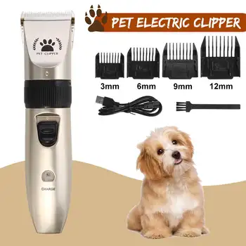 Dog Hair Trimmer USB Charging Electrical Pet Hair Clipper Rechargeable Low-noise Cat Hair Remover Grooming Hair Cutter Machine
Dog Hair Trimmer USB Charging Electrical Pet Hair Clipper Rechargeable Low-noise Cat Hair Remover Grooming Hair Cutter Machine