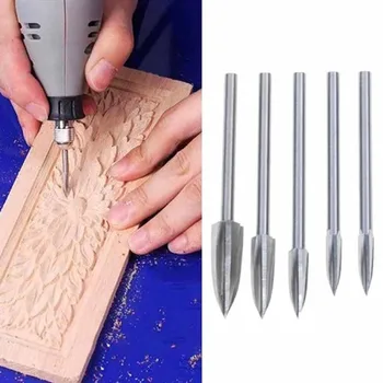 5PCS/Set Wood Carving Drill Bit Engraving Bit Precise Tool Cutting Knife Carbide Carving Cutters for Wood Chisel Woodworking
5PCS/Set Wood Carving Drill Bit Engraving Bit Precise Tool Cutting Knife Carbide Carving Cutters for Wood Chisel Woodworking