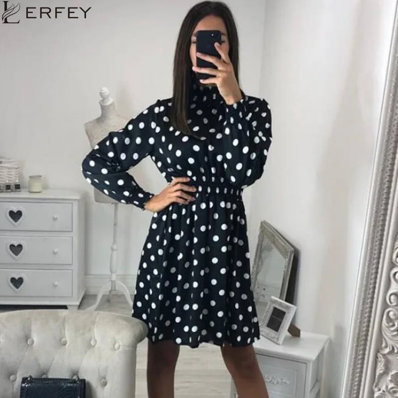 LERFEY Leopard Print Party Dresses Elegant Vintage Polka Dot Long Sleeve Dress Women Sexy Club Mini Chiffon Dress Female Vetidos
LERFEY Leopard Print Party Dresses Elegant Vintage Polka Dot Long Sleeve Dress Women Sexy Club Mini Chiffon Dress Female Vetidos