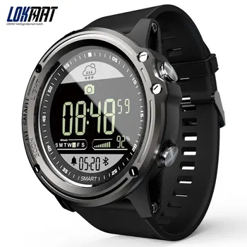 LOKMAT MK06 Waterproof Bluetooth Smart Watch Goal Setting Distance Measure Fitness Activity Tracker Pedometer for Android iOS
LOKMAT MK06 Waterproof Bluetooth Smart Watch Goal Setting Distance Measure Fitness Activity Tracker Pedometer for Android iOS
