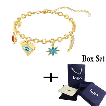 SWA New Golden Mystery Element Devil 's Eye Lucky Star Bracelet 5461796 Send Girlfriend Gift Preferred free shipping
SWA New Golden Mystery Element Devil 's Eye Lucky Star Bracelet 5461796 Send Girlfriend Gift Preferred free shipping