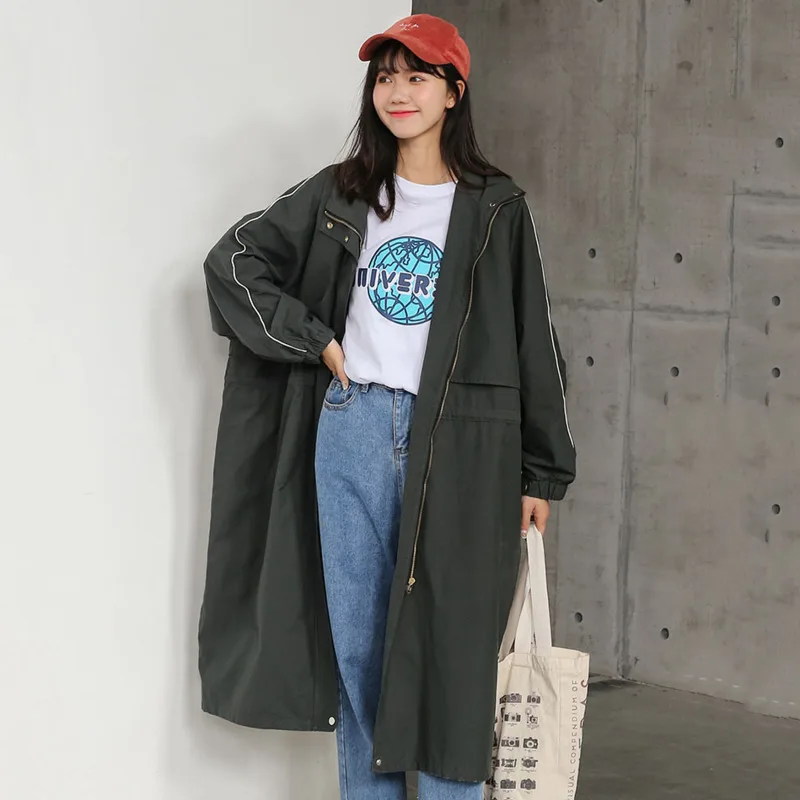 LANMREM 2020 New Spring Summer Solid Color Lantern Sleeve Zipper Long Coat Women Korea Loose Big Size Trench Coat Tide PD929
LANMREM 2020 New Spring Summer Solid Color Lantern Sleeve Zipper Long Coat Women Korea Loose Big Size Trench Coat Tide PD929