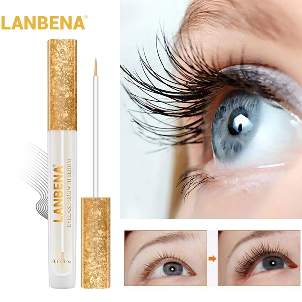 LANBENA 7 Day Eyelash Growth Eye Serum Eyelash Enhancer Longer Fuller Thicker Lashes Eyelashes Eyebrows Enhancer Eye Care liquid
LANBENA 7 Day Eyelash Growth Eye Serum Eyelash Enhancer Longer Fuller Thicker Lashes Eyelashes Eyebrows Enhancer Eye Care liquid