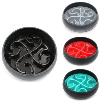 Slow Pet Bowl Slow Feeder for Dog Cats, Bloat Stop Puzzle Bowl Fun Maze Feeder Slow Feeding Anti-Skid Design
Slow Pet Bowl Slow Feeder for Dog Cats, Bloat Stop Puzzle Bowl Fun Maze Feeder Slow Feeding Anti-Skid Design