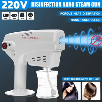 1200W 220V 250ml Electric ULV Sprayer Blue Light Atomizing Fogger Machine Hair Nano Steam Spray Guns Hospital Home Disinfection
1200W 220V 250ml Electric ULV Sprayer Blue Light Atomizing Fogger Machine Hair Nano Steam Spray Guns Hospital Home Disinfection
