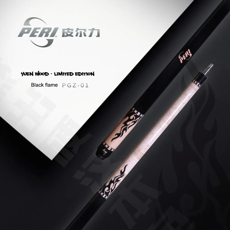 Offical PERI Billiard PGZ-01 Limited Edition Black Flame Pool Cue Technology Handmade Stick High Quality Full of luxury China
Offical PERI Billiard PGZ-01 Limited Edition Black Flame Pool Cue Technology Handmade Stick High Quality Full of luxury China