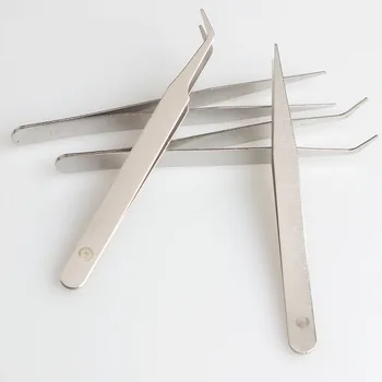 1/2PCS Eyelash Tweezers Stainless Straight Eyelash Extension Eyebrow Trimming Makeup Tools Accessories Eyebrow Nail Tweezers Set
1/2PCS Eyelash Tweezers Stainless Straight Eyelash Extension Eyebrow Trimming Makeup Tools Accessories Eyebrow Nail Tweezers Set
