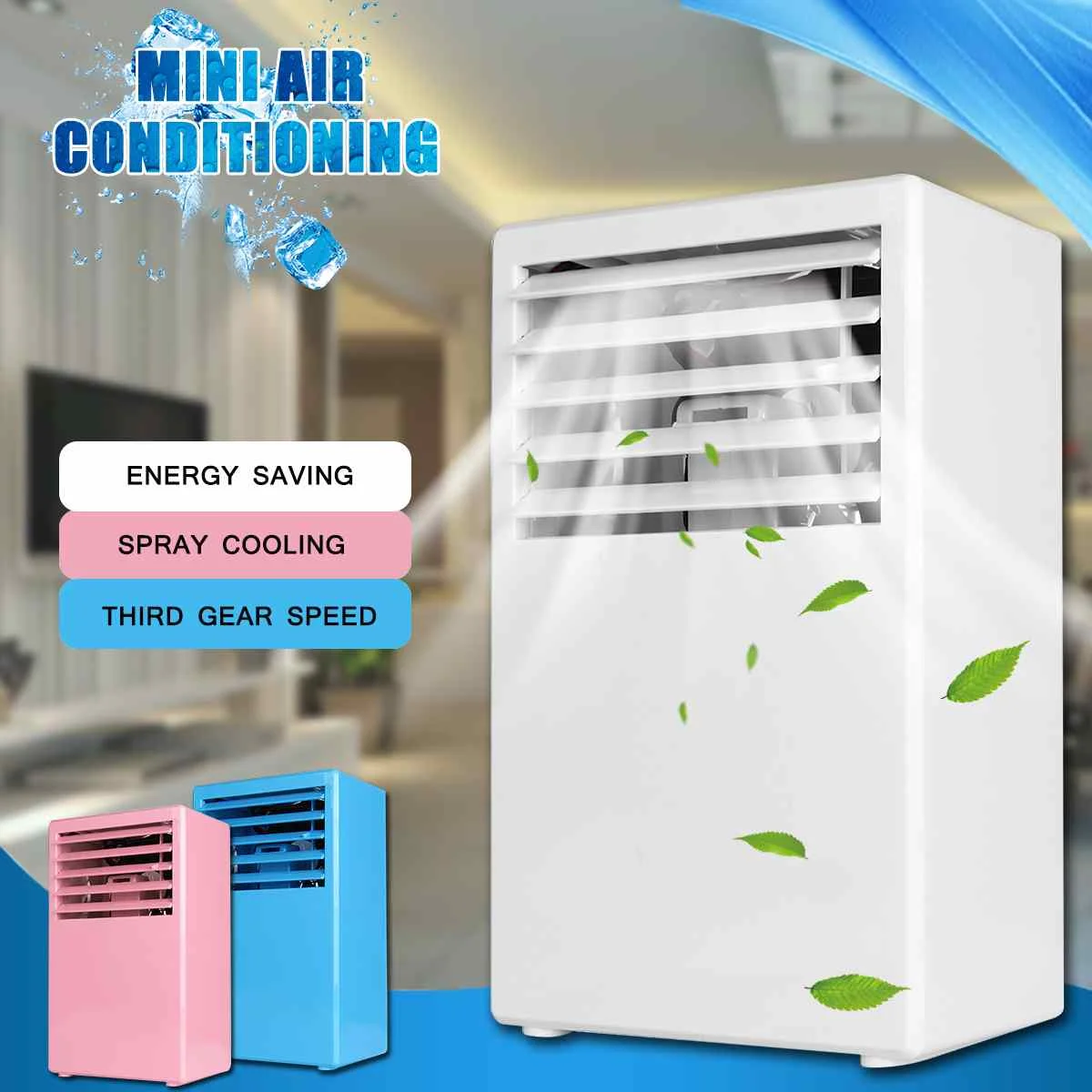 Becornce Portable 24W Spray Air Conditioning Fan Touch Control Table Mini 3 Wind Speed Cooler Digital Cooling System Low Noise
Becornce Portable 24W Spray Air Conditioning Fan Touch Control Table Mini 3 Wind Speed Cooler Digital Cooling System Low Noise