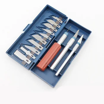 13x Blade Precision Paper Cutter Handle Case Set Carving Arts Crafts Hand Tools
13x Blade Precision Paper Cutter Handle Case Set Carving Arts Crafts Hand Tools