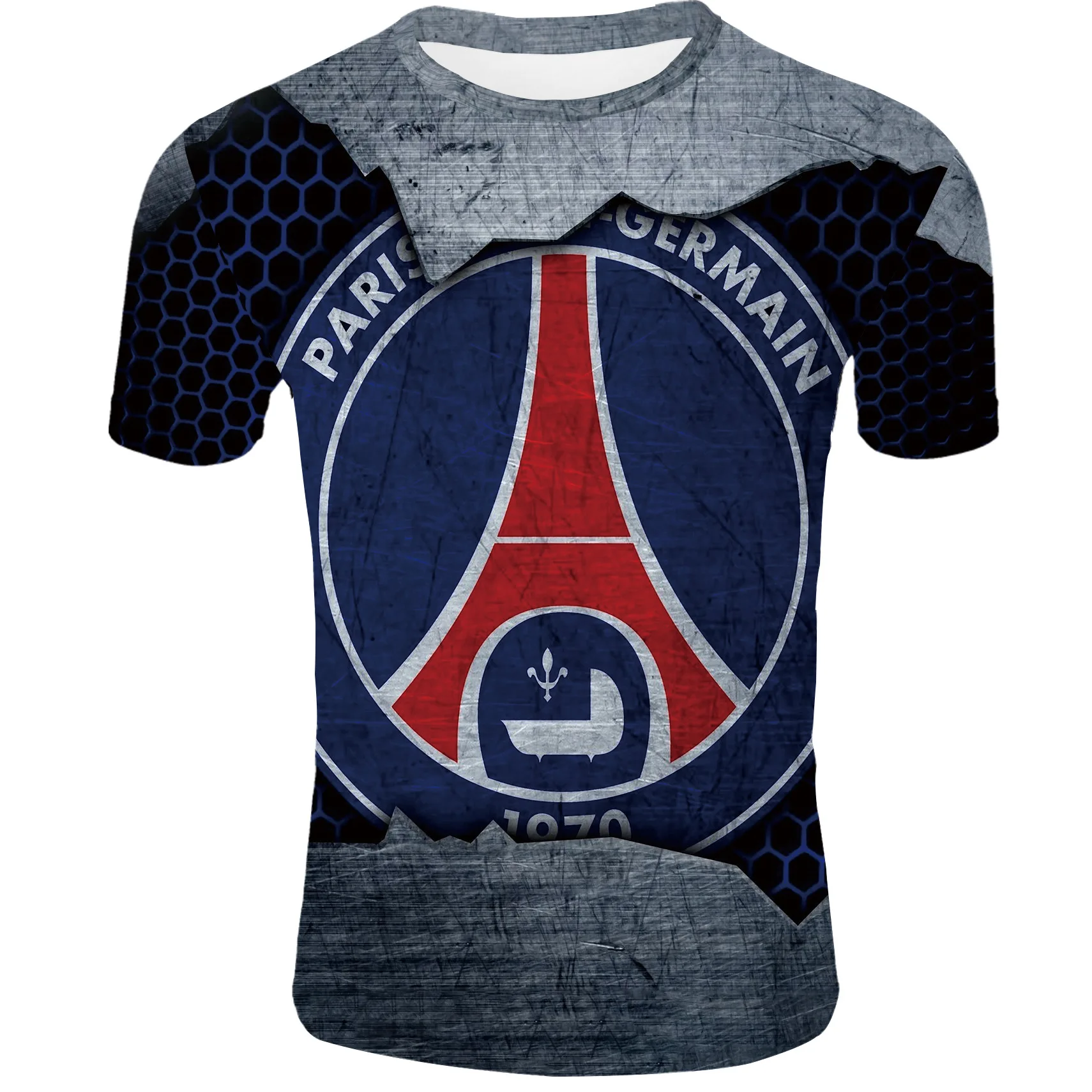 

2019 Paris Saint Germain tshirt soccer Jersey 3d t-shirt tracksuit Psg boy shirt nymar Mbappe Cavani Sports jersey