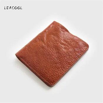 LEACOOL Genuine Leather Men Wallet Women Soft Cowskin Card Holder Mini Purses New Design Vintage Men Short Slim Wallet
LEACOOL Genuine Leather Men Wallet Women Soft Cowskin Card Holder Mini Purses New Design Vintage Men Short Slim Wallet