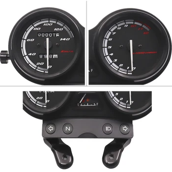 Fit For YBR-125 2005-2009 Motorcycle Speedometer Odometer and Tachometer Gauge Dual Display Instrument with Black Bracket
Fit For YBR-125 2005-2009 Motorcycle Speedometer Odometer and Tachometer Gauge Dual Display Instrument with Black Bracket